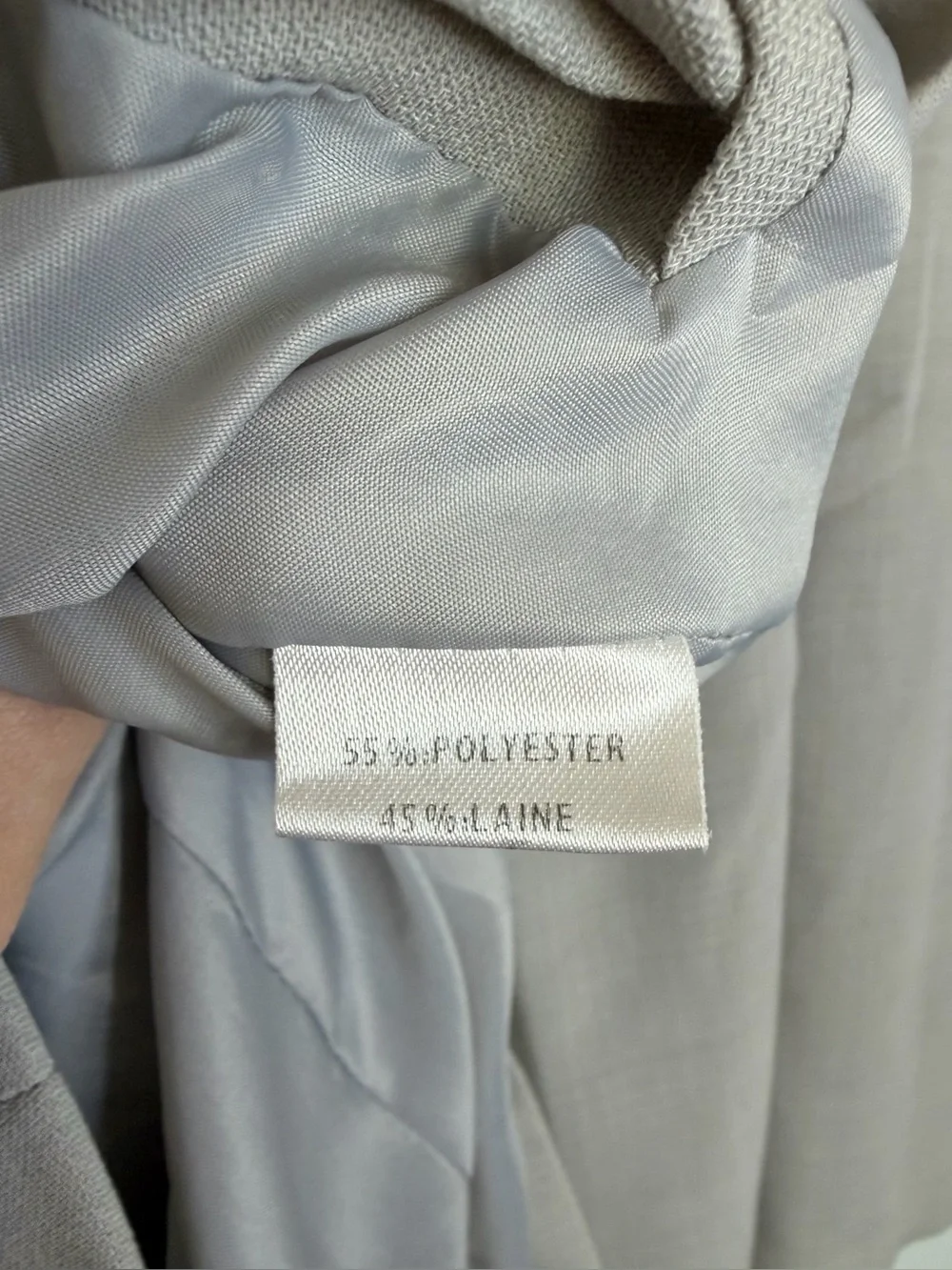 VTG 90s Olivier Lapidus pour Ted Lapidus Paris Wool Skirt Suit - EU 36/38